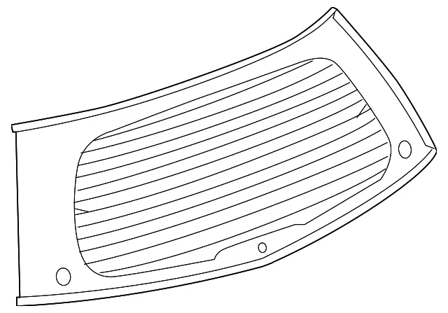 Window L/Gate - GM (89023980)