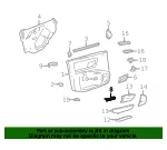 Handle Assembly Front S/D Pull *W - GM (89038778) - view 4