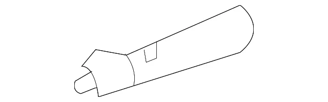 HANDLE ASM FRT S/D PULL W/ - GM (89041934)
