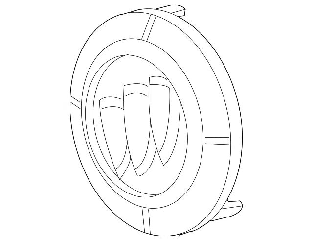 Emblem Assembly Rad Grl *Chrome - GM (89045663)
