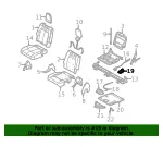 Latch Cover - Passenger Side (RH) - Ford (8A8Z-74638A74-AD) - view 6