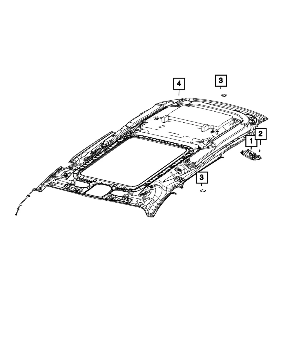 Headliner - Mopar (8AL79DX9AA)