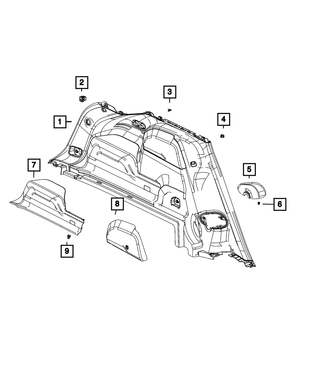 Access Door - Mopar (8BM25TX7AA)