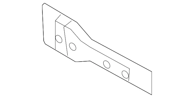 Grille Bracket - Ford (8C2Z-8182-A) - view 3