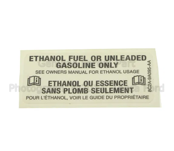 Engine Decal - Ford (8C2Z-9A095-A)
