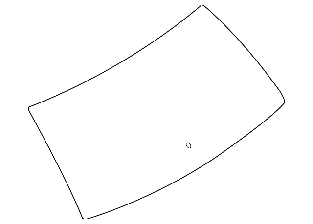Glass Back Window - Ford (8a1z7842006a) - view 3