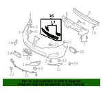 Grille Bumper - Ford (8a5z17k945bb) - view 7