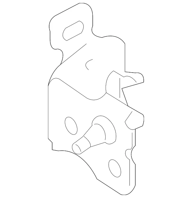 Door Hinge - Ford (8a5z5422801a) - view 3