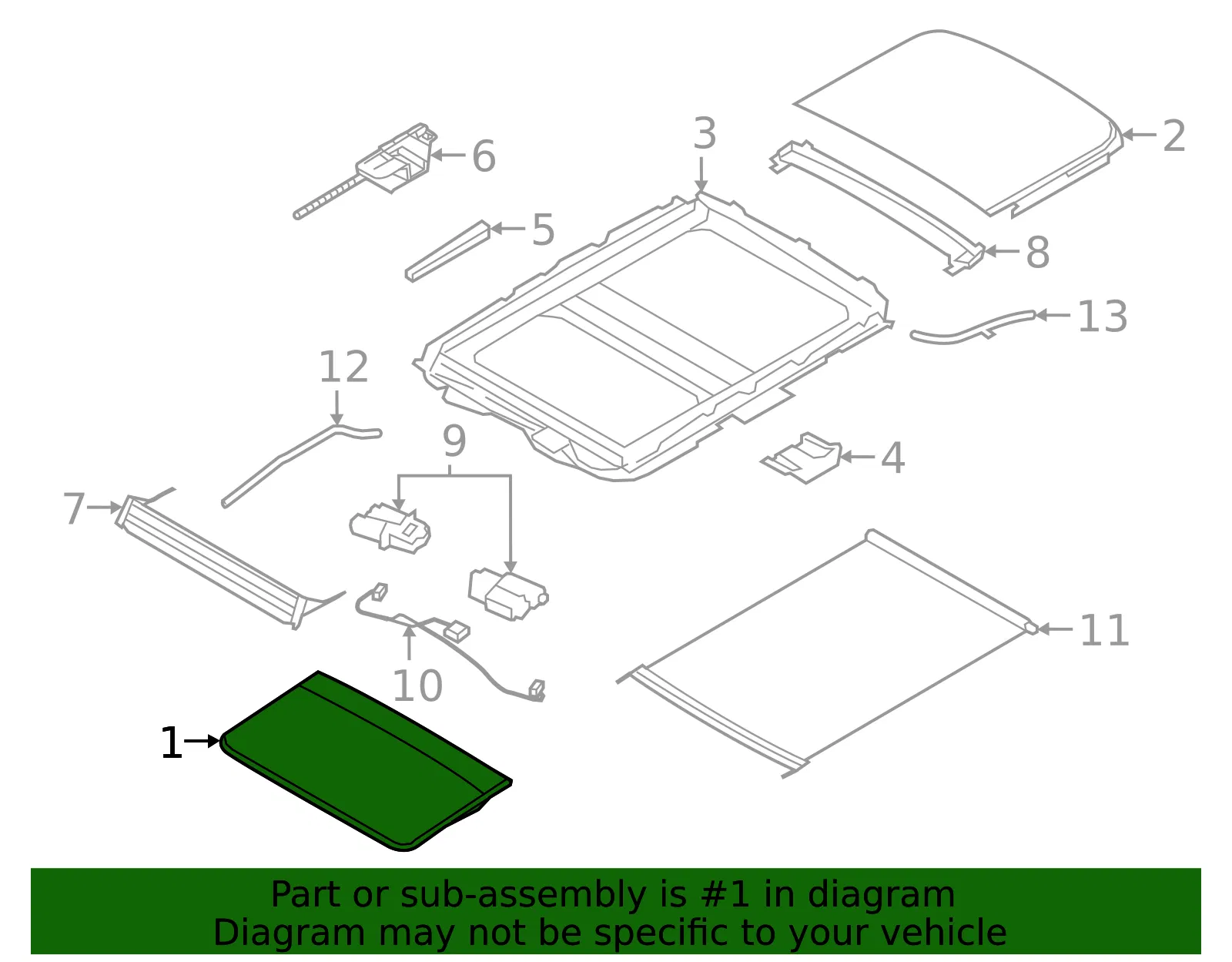 Movable Glass - Ford (8a5z54500a18a) - view 4