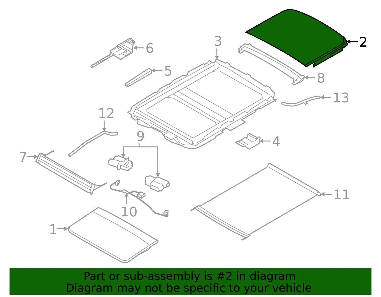 Fixed Glass - Ford (8a5z54500a18b) - view 5