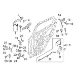 Handle, Outside Pad - Ford (8a6z5822042a) - view 16