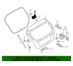 Lift-Gate Hinge - Ford (8a6z5842900a) - view 11