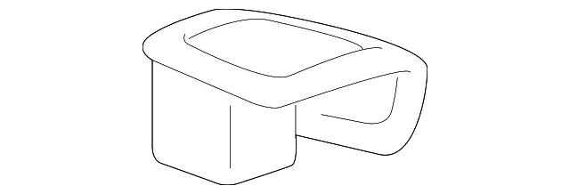 Release Handle - Ford (8a6z5862762aa) - view 4