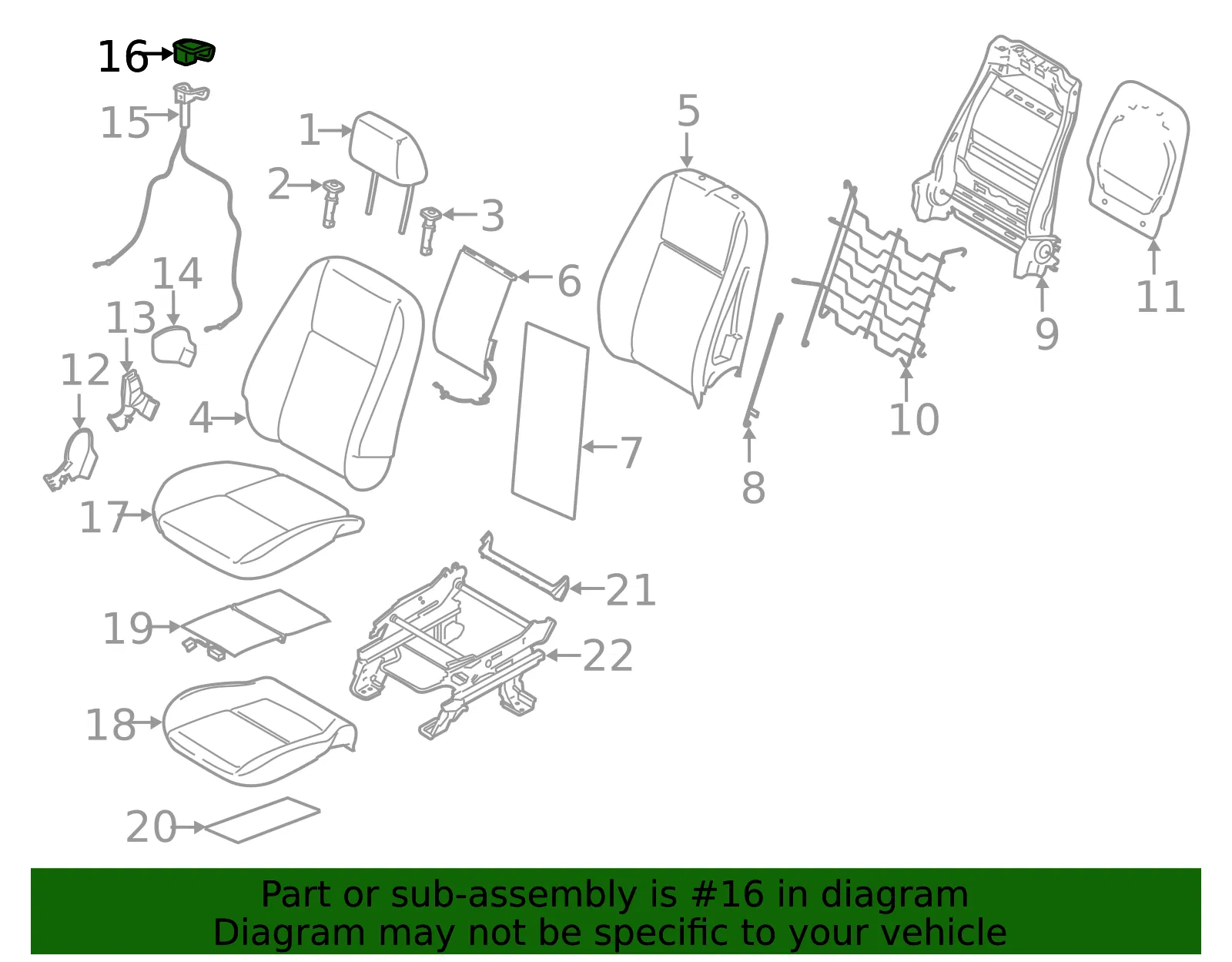 Release Handle - Ford (8a6z5862762aa) - view 5