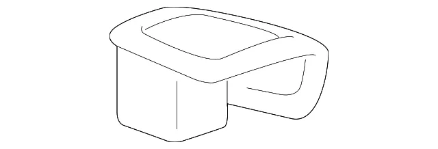 Release Handle - Ford (8a6z5862763aa) - view 3