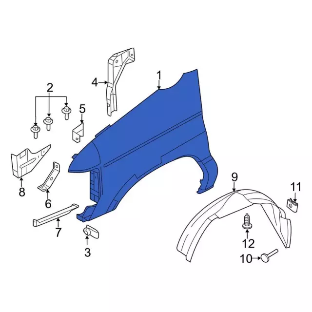 Fender - Ford (8c2z16006b) - view 2