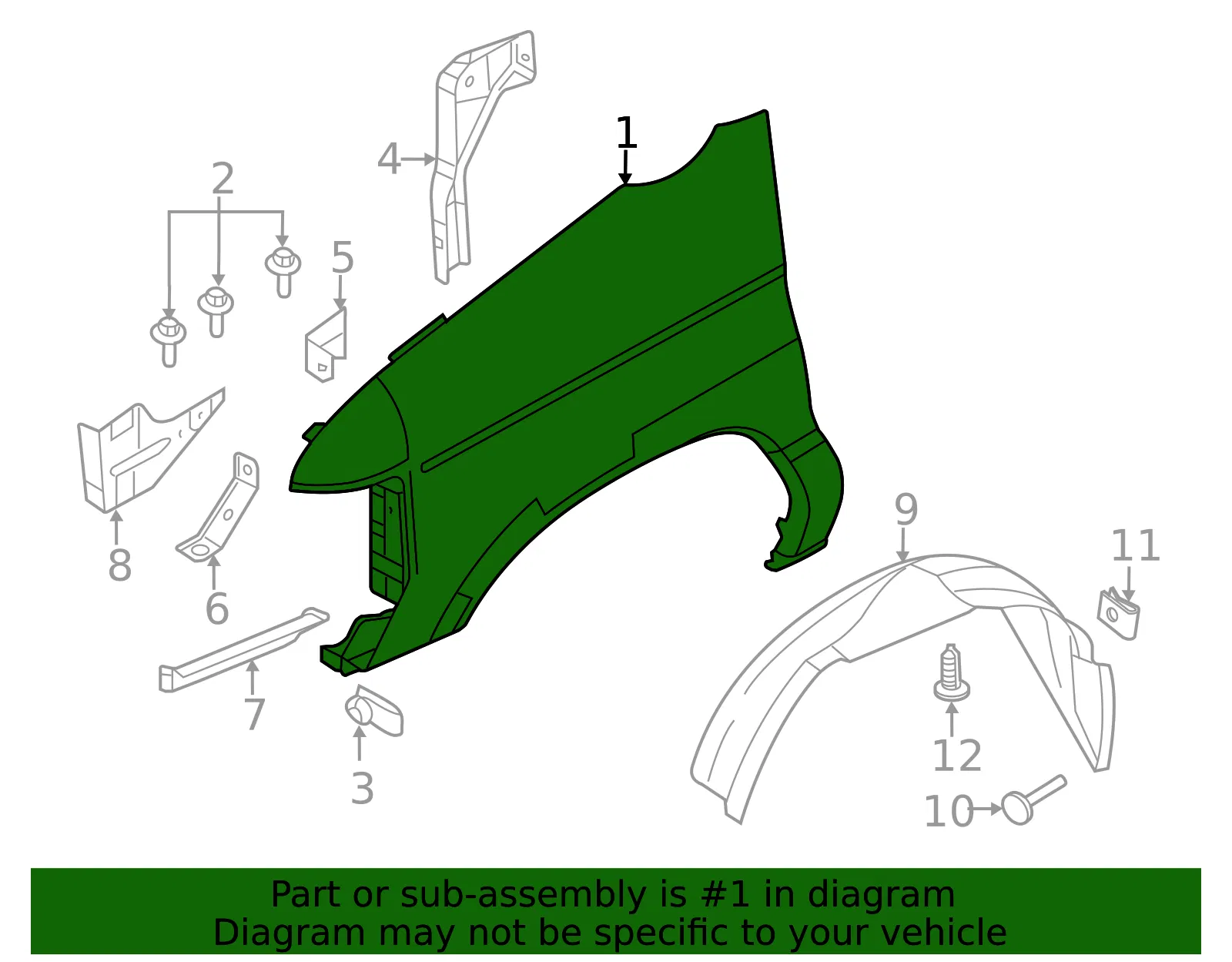 Fender - Ford (8c2z16006b) - view 6