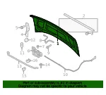 Hood Panel - Ford (8c2z16612a) - view 12