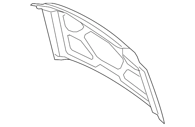 Hood Panel - Ford (8c3z16612a) - view 3