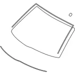 Windshield - Ford (8g1z5403100aa) - view 7