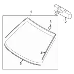 Windshield - Ford (8s4z5403100a) - view 11