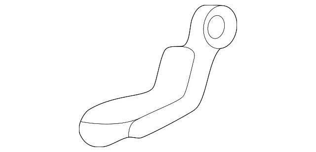 Handle P/Seat Recl *Md Dk. - GM (90595851)