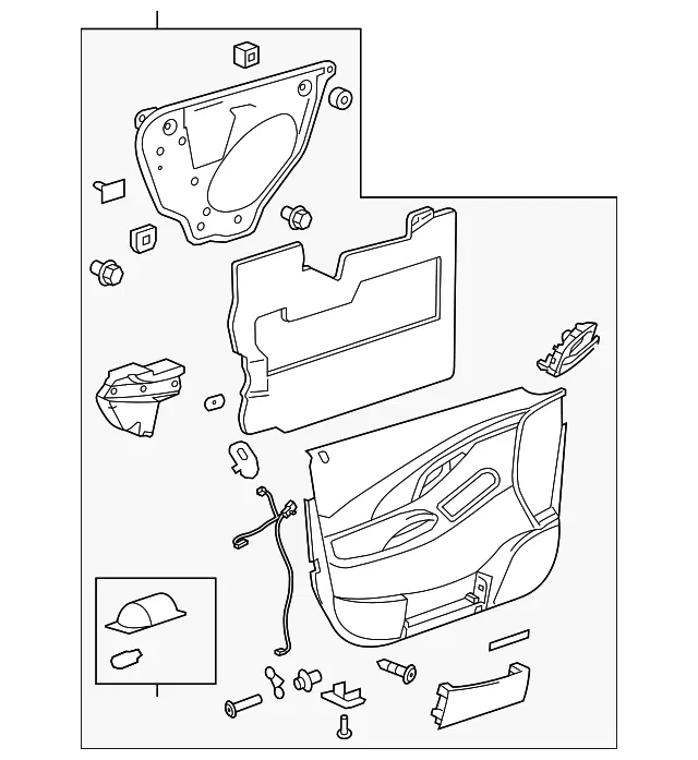 Door Trim Panel - GM (9061450)