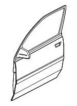 Door Front - GM (91174859) - view 3