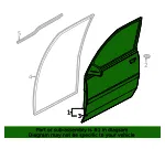 Door Front - GM (91174859) - view 4