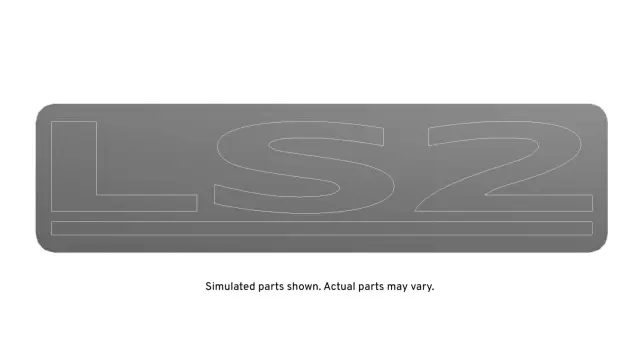 Engine Identification Label - GM (92067354)