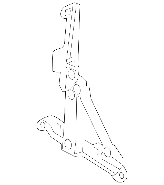 Hinge - Passenger Side (RH) - GM (92226384) - view 4