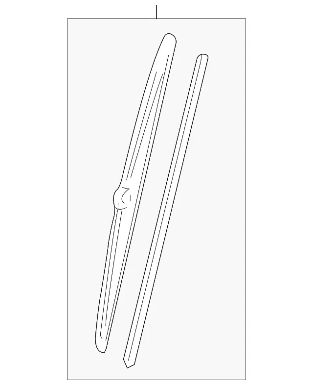 Windshield Wiper Blade, 18 in - GM (93441742) - view 2