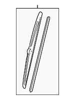 Windshield Wiper Blade, 18 in - GM (93441742) - view 5