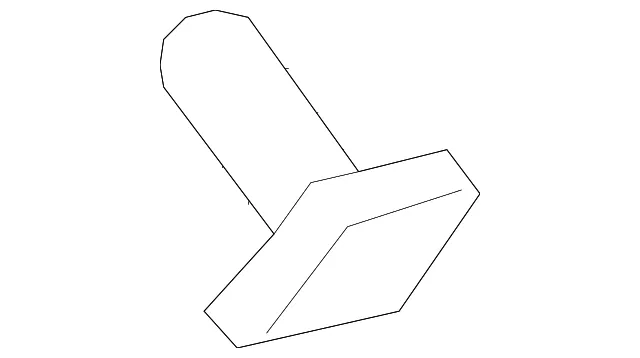 Handle Molding Stud - GM (94501629)