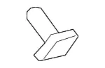 Handle Molding Stud - GM (94501629) - view 3