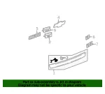 Handle Molding Stud - GM (94501629) - view 4