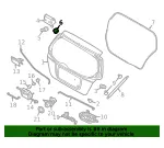 Hinge Nut - GM (94515132) - view 9