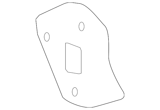 Bumper Bracket - Passenger Side (RH) - GM (94516063) - view 2
