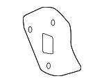 Bumper Bracket - Passenger Side (RH) - GM (94516063) - view 5