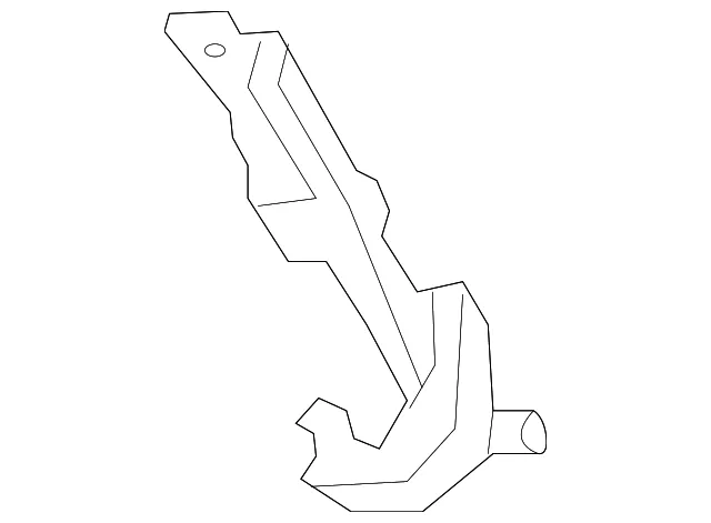 Hinge - Driver's Side (LH) - GM (94520982) - view 2
