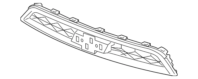 Front Upper Grille - GM (94550234) - view 2