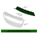 Front Upper Grille - GM (94550234) - view 7