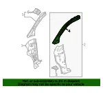 Driver Side Windshield Outer Frame - GM (94553905) - view 8