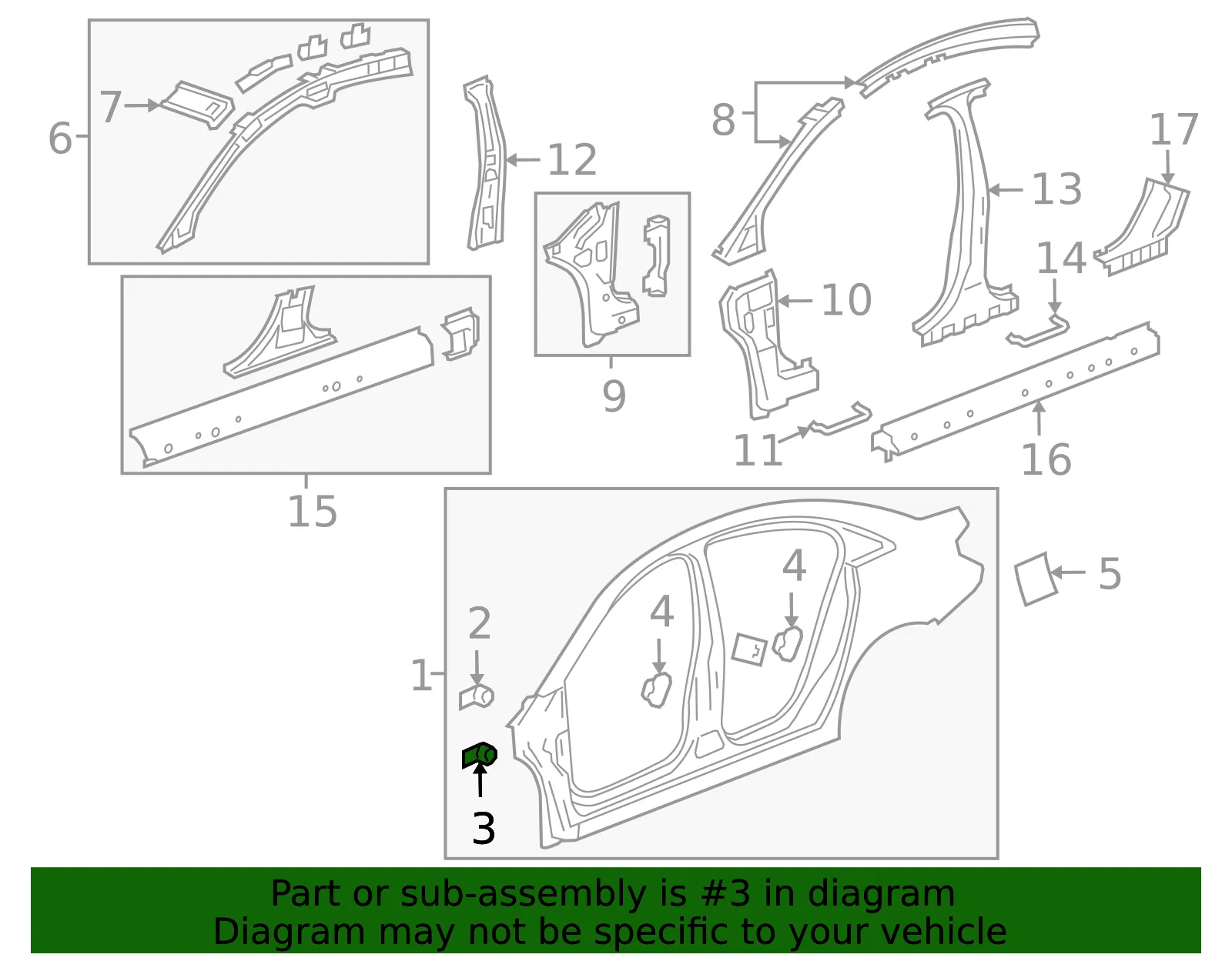 Fender Mtg Bkt - GM (94567585) - view 4
