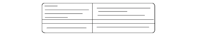LABEL A/C REFRIG CHRG - GM (94710439)