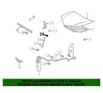 Insulator Hood Hge - GM (94852021) - view 4