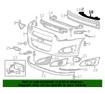 Front Grille Support Bracket - GM (95026539) - view 9