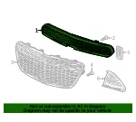 Front Upper Grille - GM (95078754) - view 8