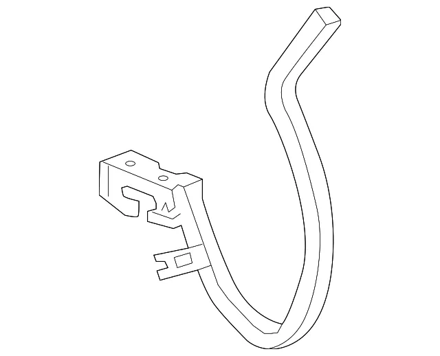 Hinge - Passenger Side (RH) - GM (95080709) - view 3