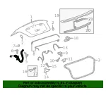 Hinge - Passenger Side (RH) - GM (95080709) - view 8